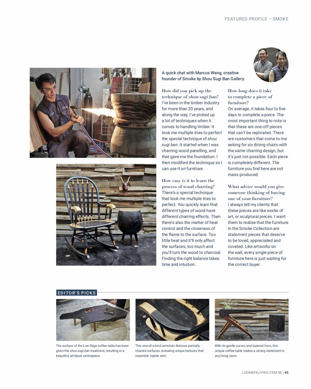 Lookbox living article 2017- preserved by fire