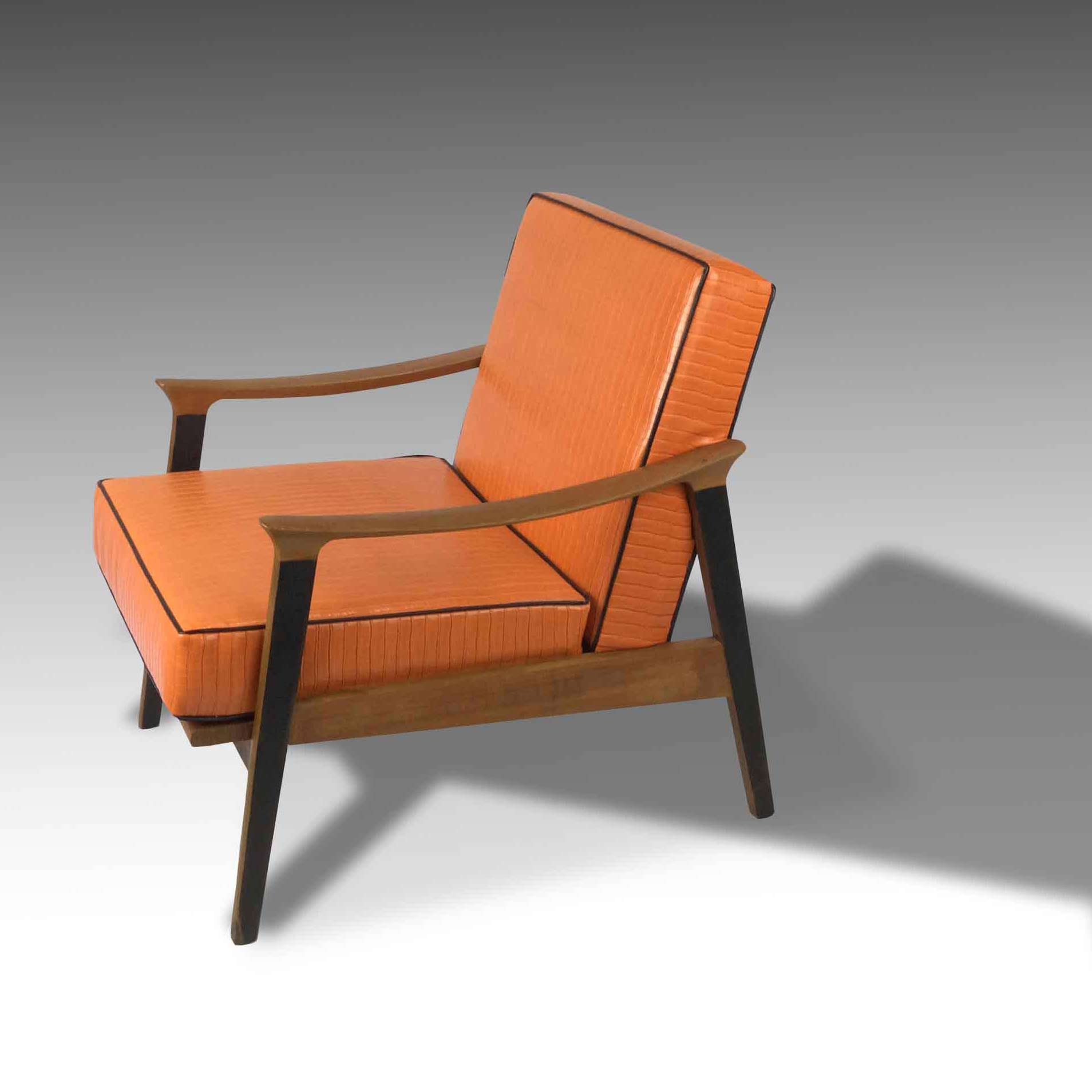 Emilio wooden armchair square
