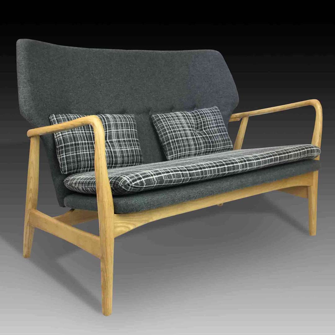 Deopgae 둘 wooden sofa