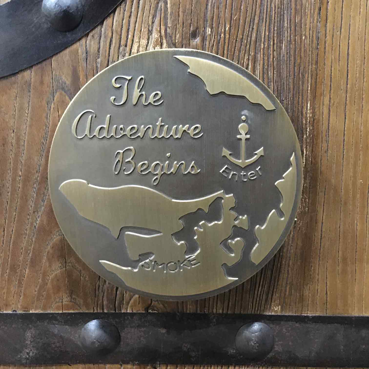 Barn door knob customer house