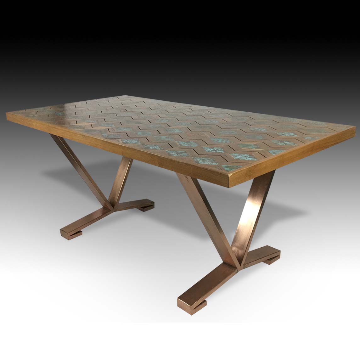Smoke Issac dining table