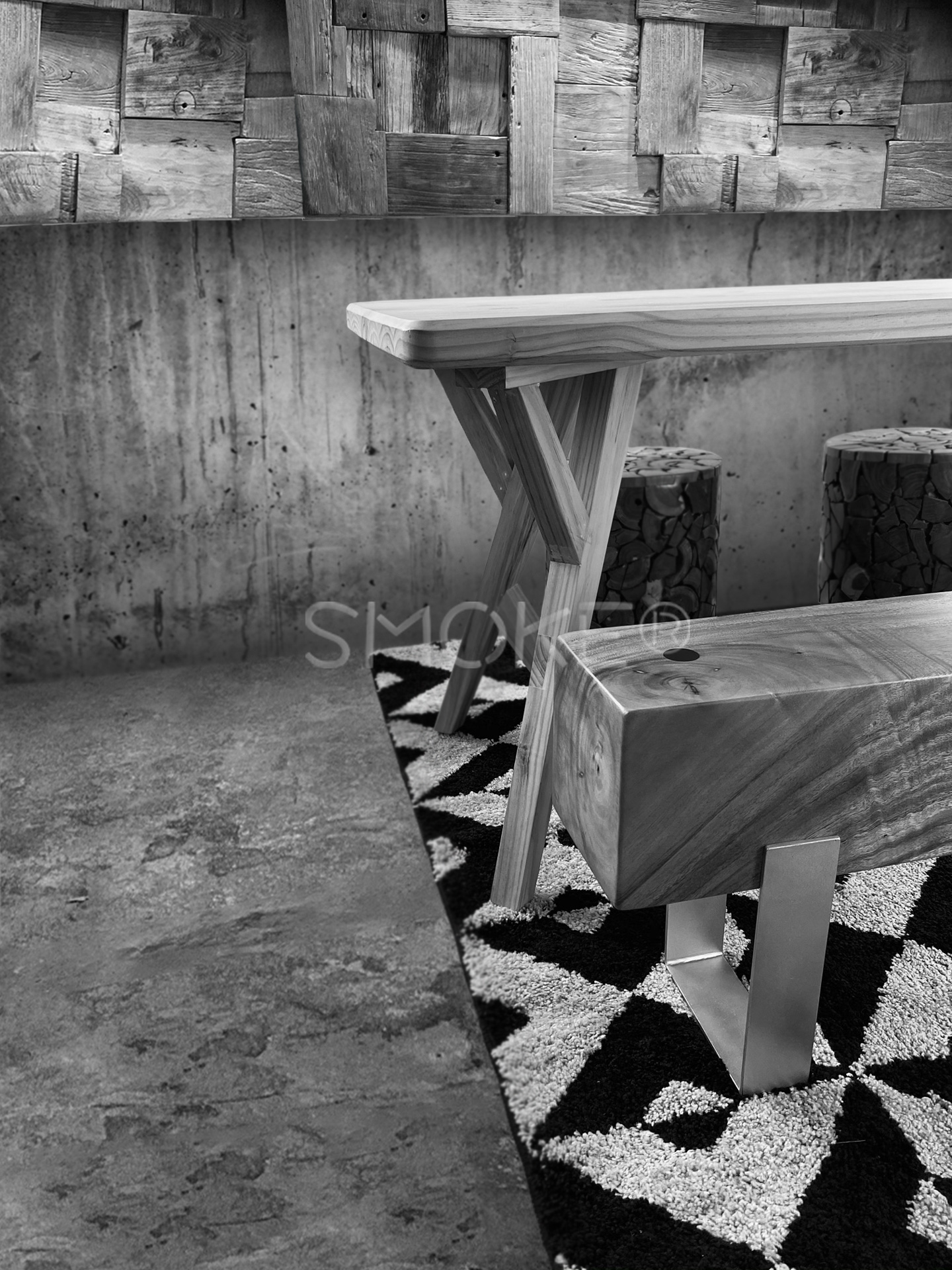 Jefferson wooden Dining Table