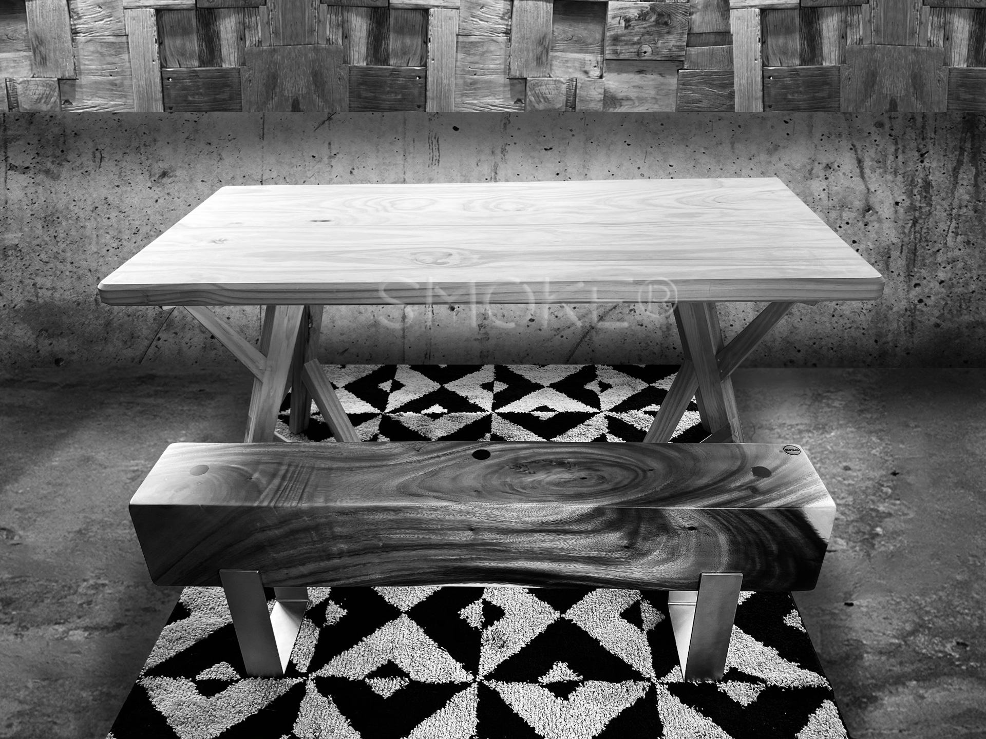 Jefferson wooden Dining Table