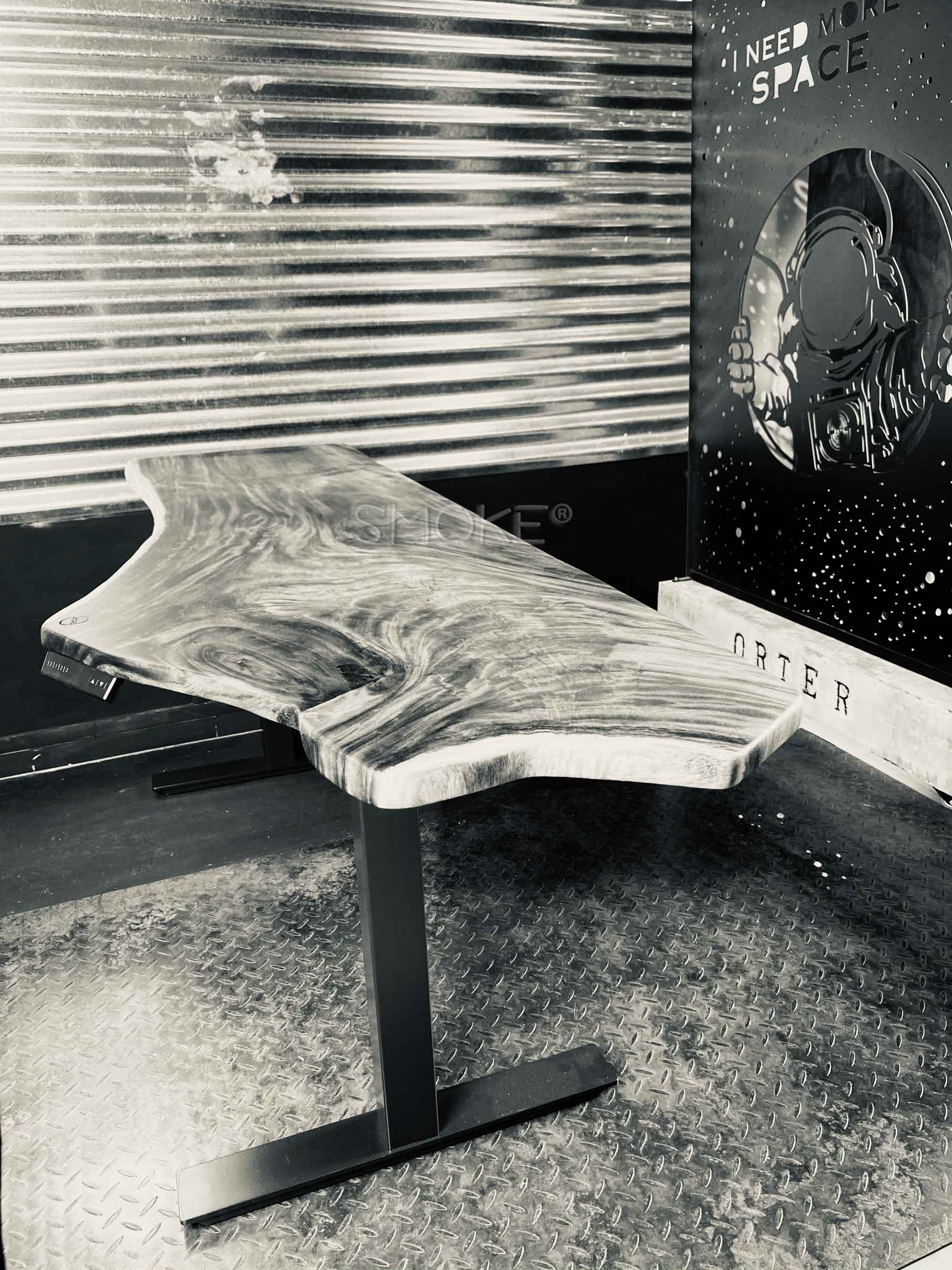 live edge work desk study table