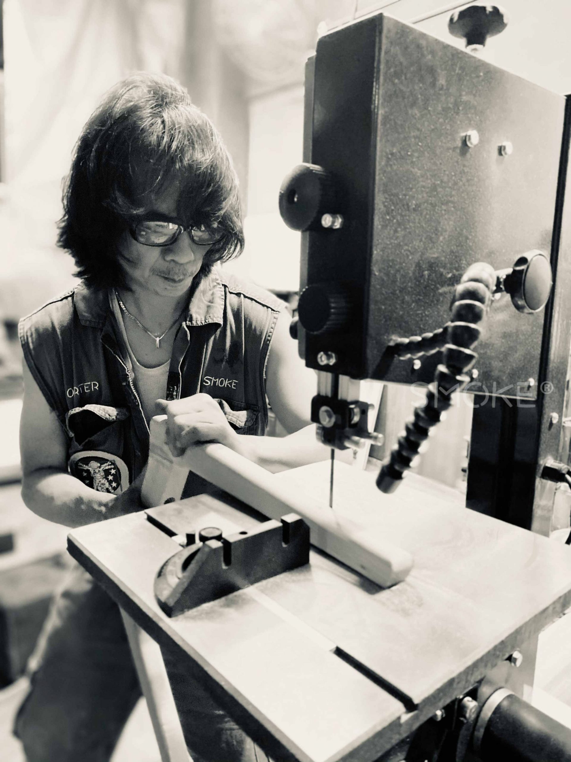 Mahogany coffee table on progress