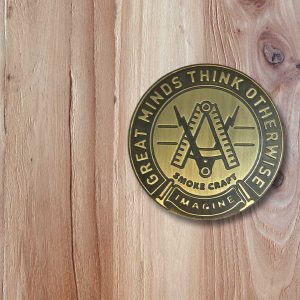 'Craft' Engraved Barn Door Metal Knob