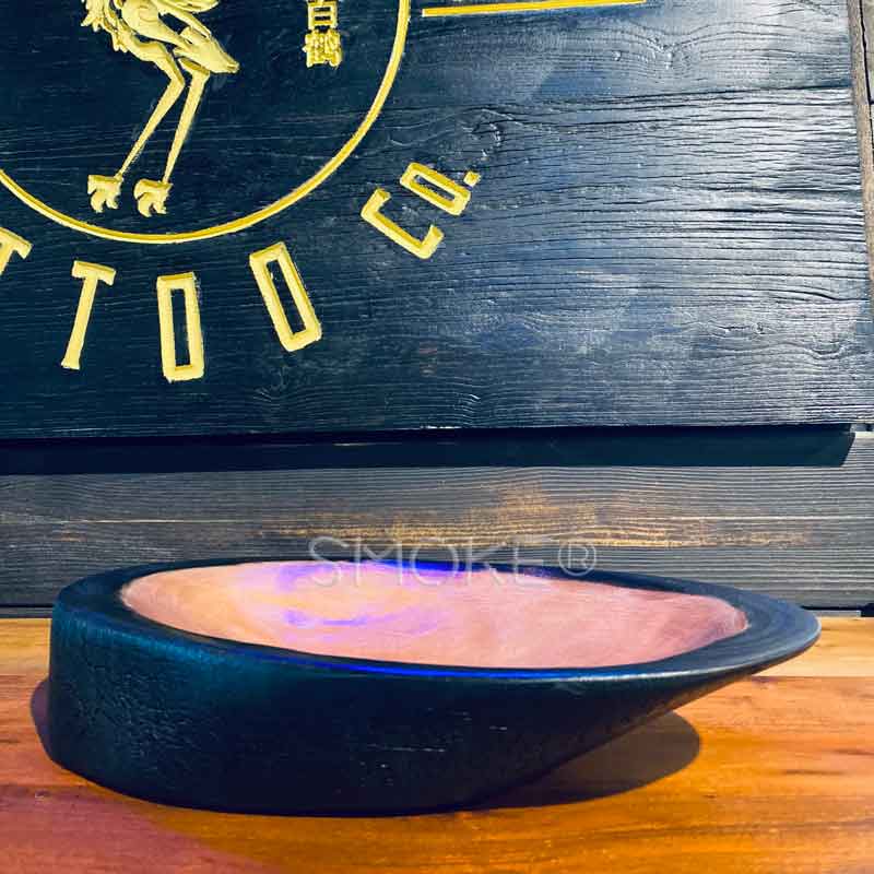 handcrafted Shou Sugi Ban kano Plate