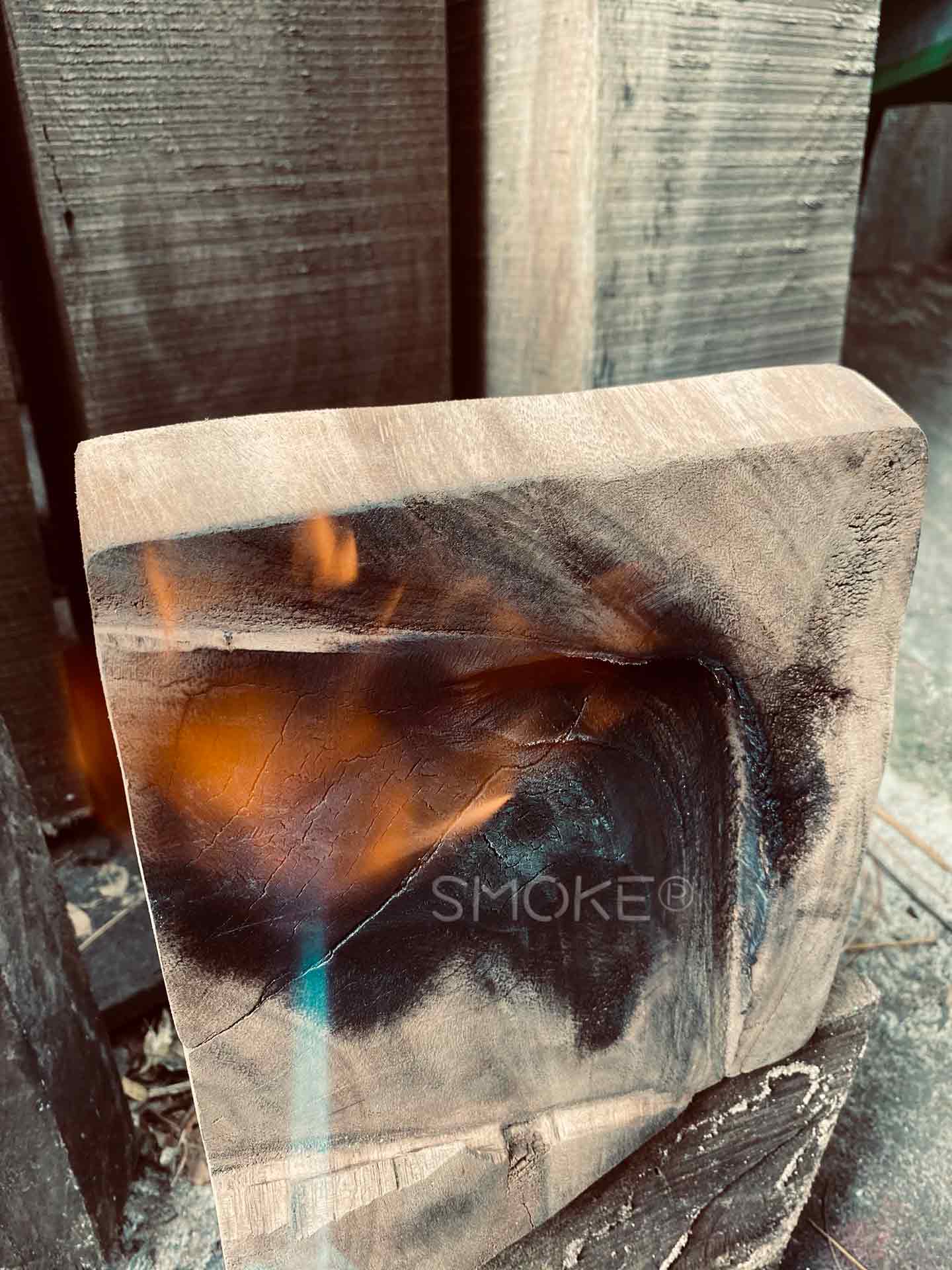 handcrafted shou sugi ban