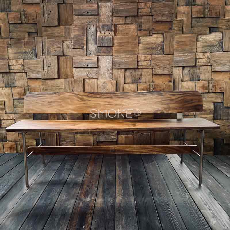 clare suar wood bench