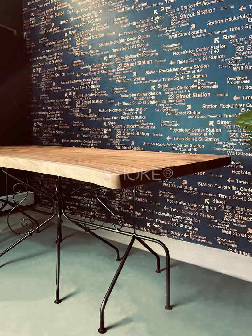 custom wood dining table