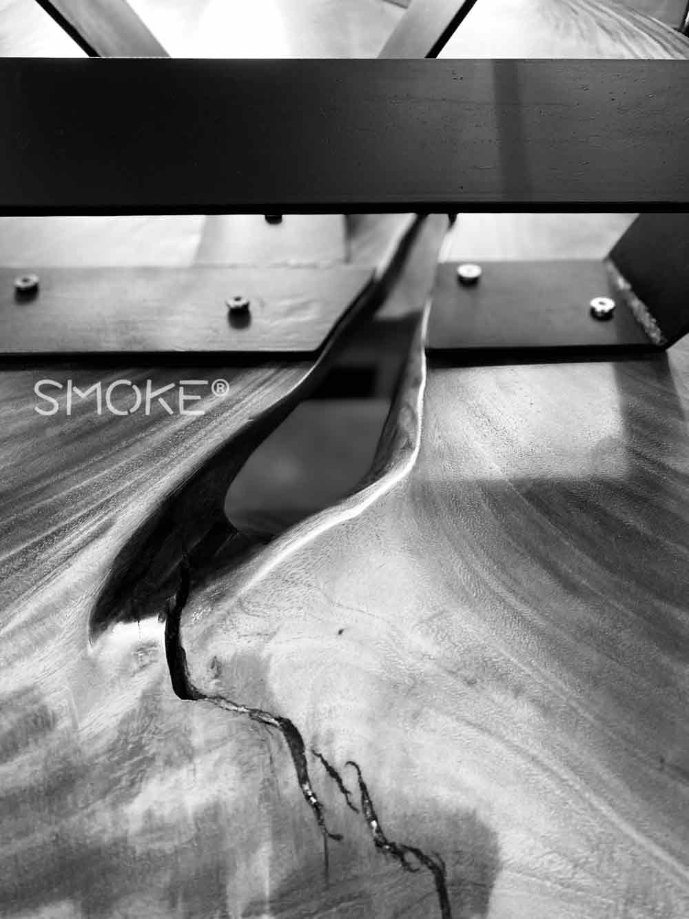 detailing on dining table