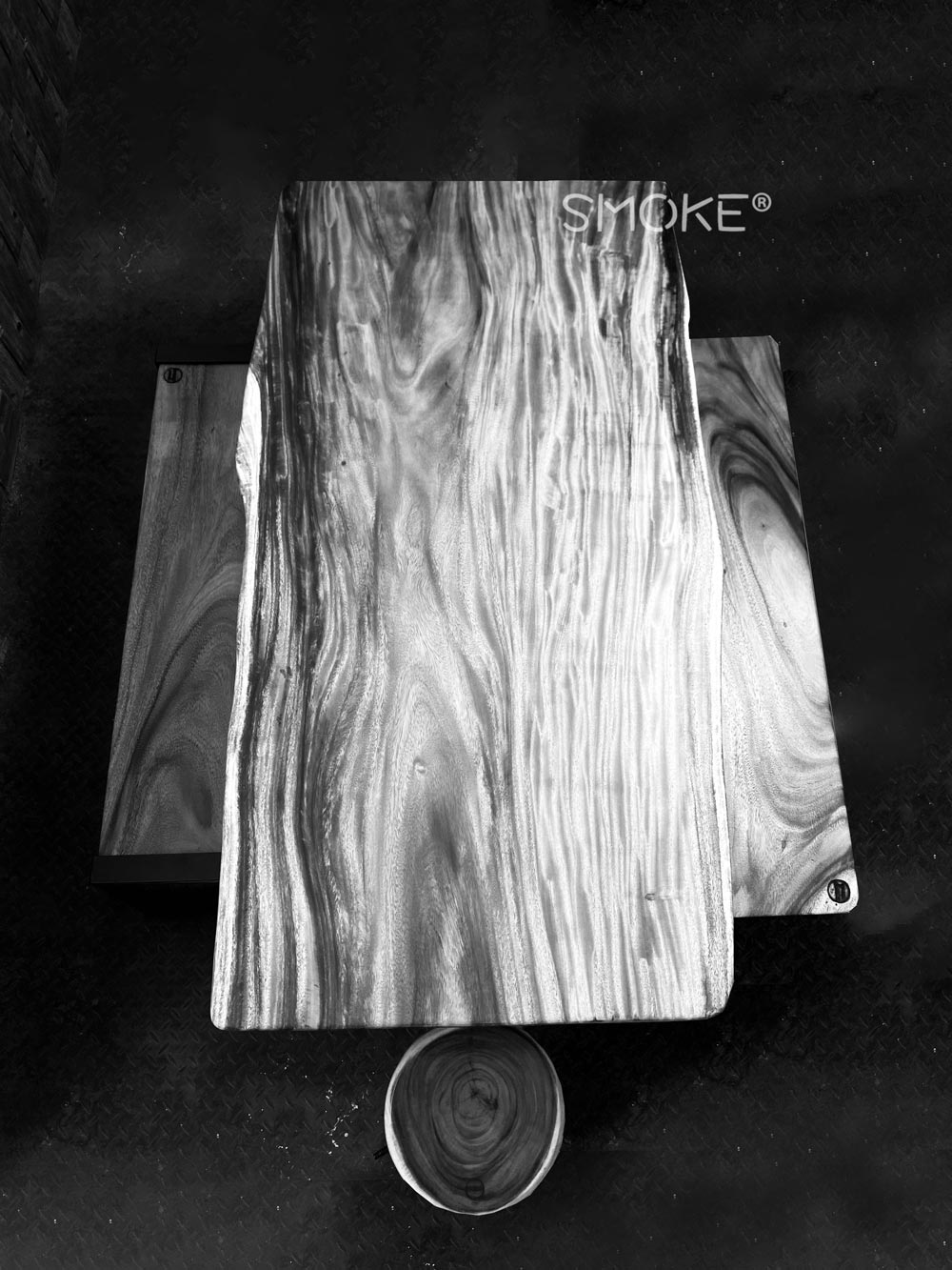 wooden dining table