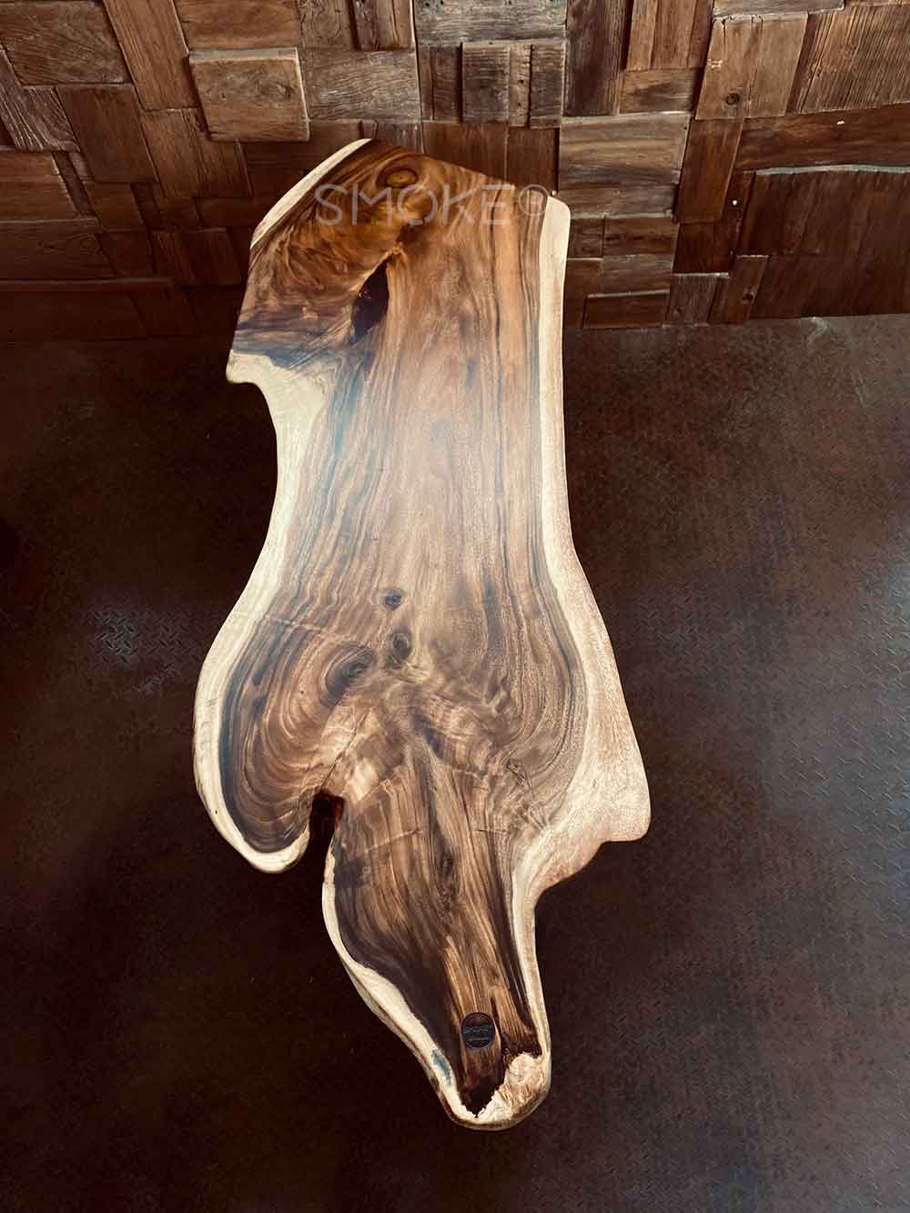 Life Edge Walnut Dining Table