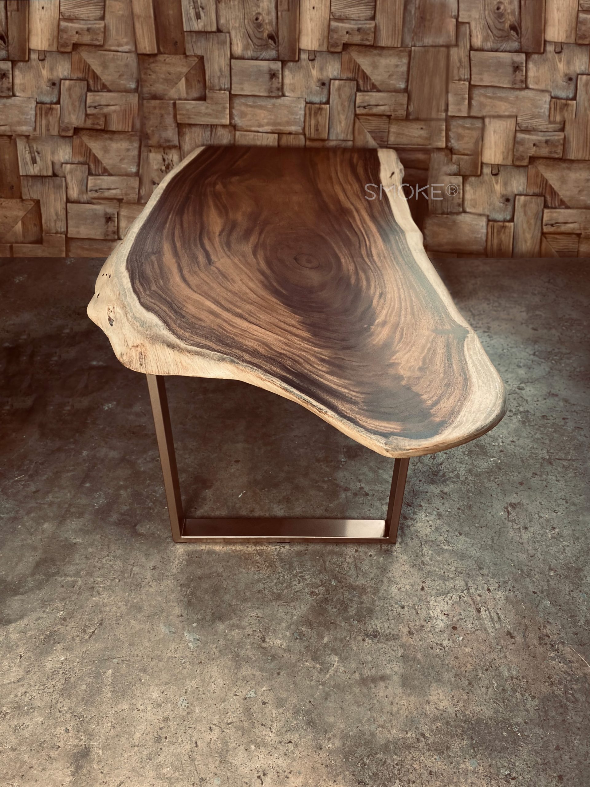 Bespoke Live Edge Dining Table Singapore Designer